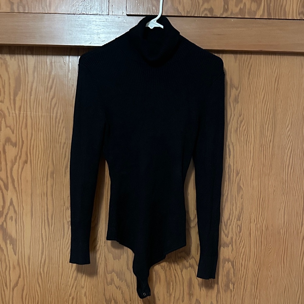 Black Turtleneck Sweater